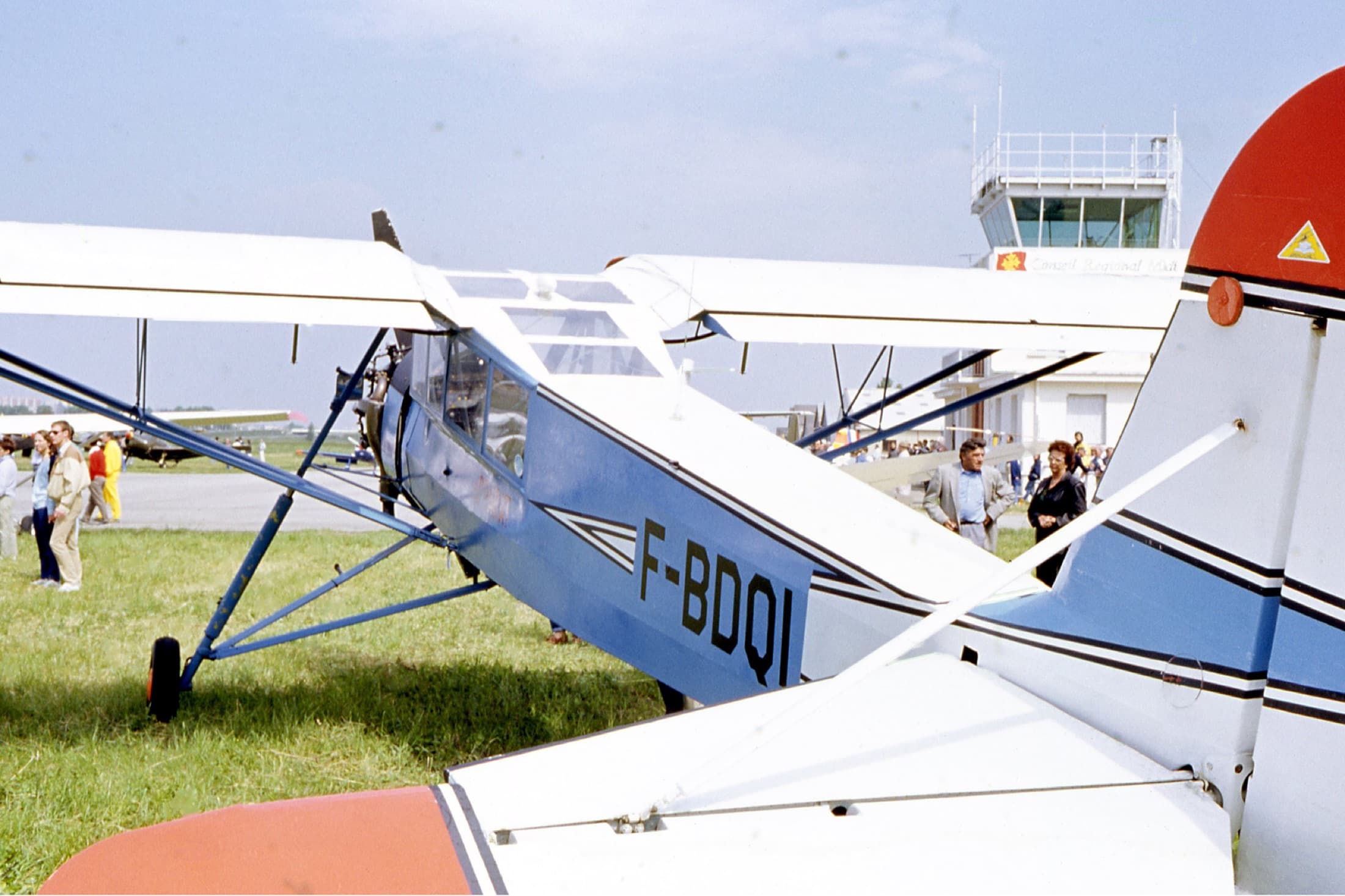 Fieseler Storch F-BDQI à Lasbordes en 1955
