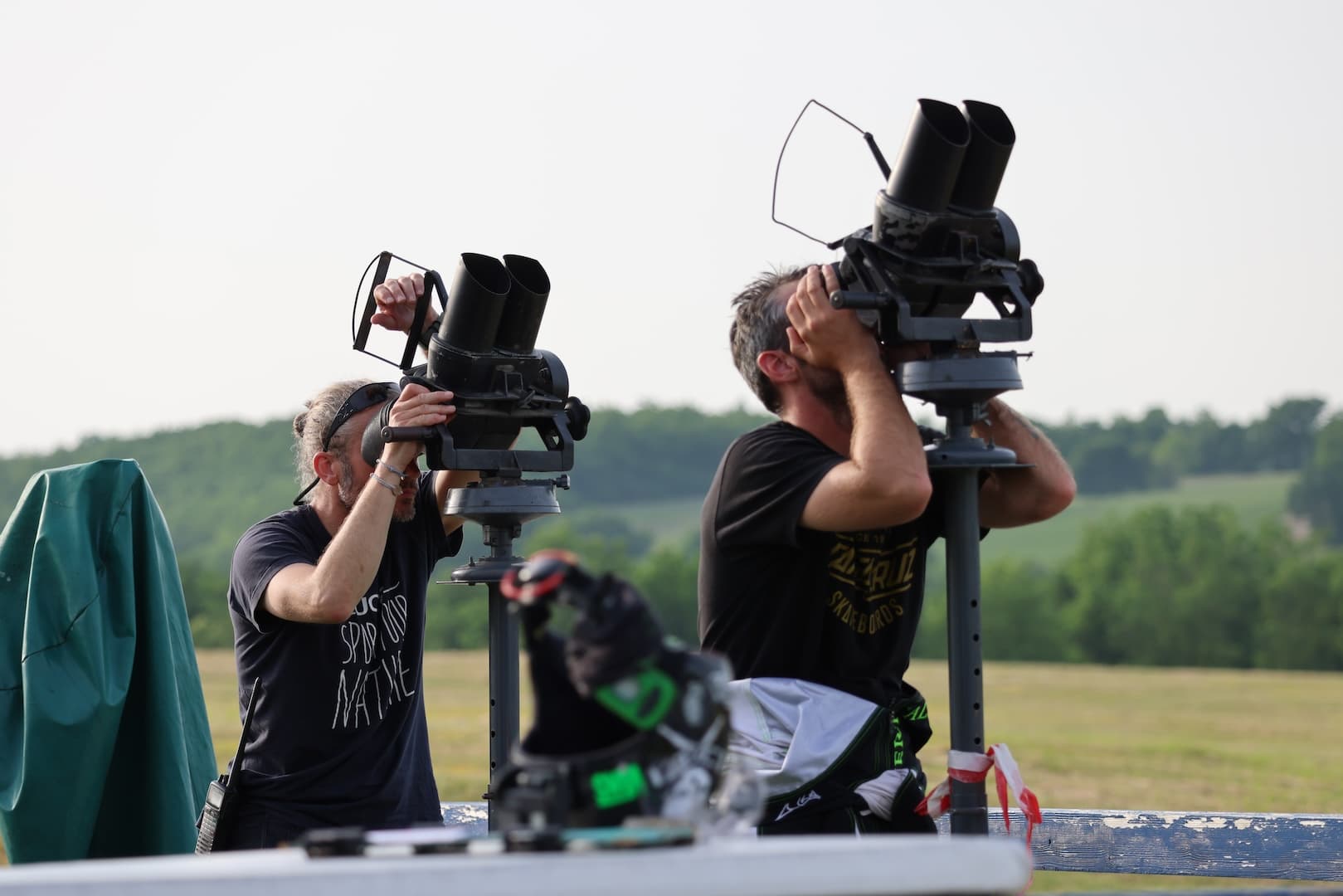 Pratiquants et animateurs à Bouloc Skydive